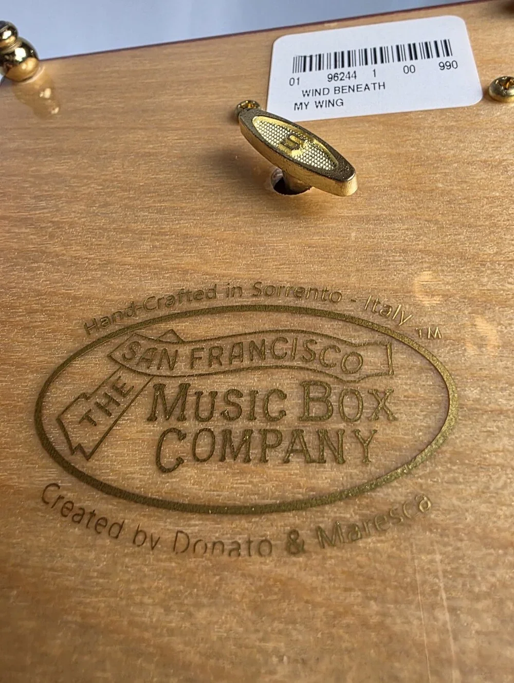 San Francisco Music Box Company italian san
